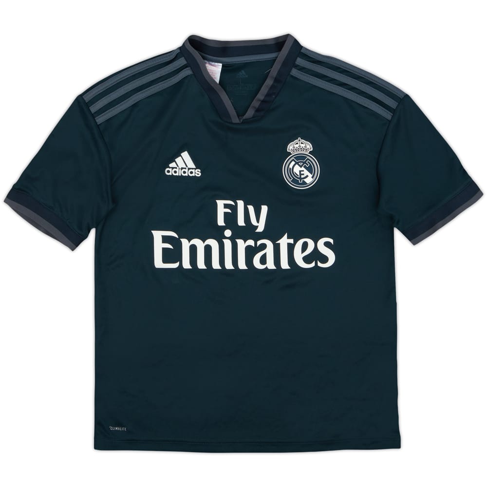 2018-19 Real Madrid Away Shirt - 6/10 - (L.Boys)