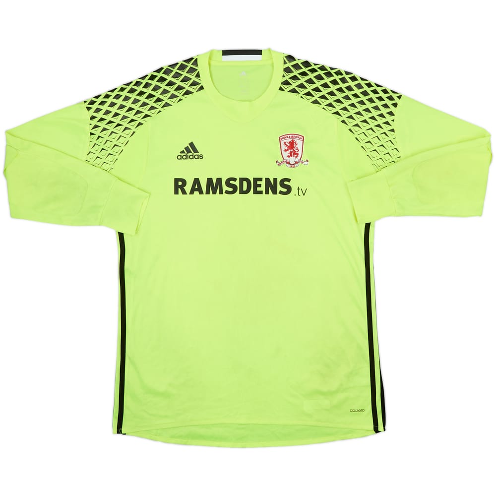 2016-17 Middlesbrough GK Shirt - 6/10 - (L)