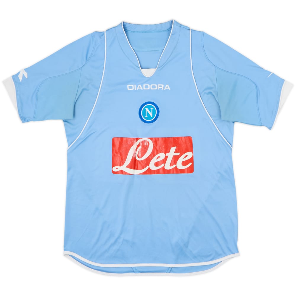 2007-08 Napoli Home Shirt - 6/10 - (M)