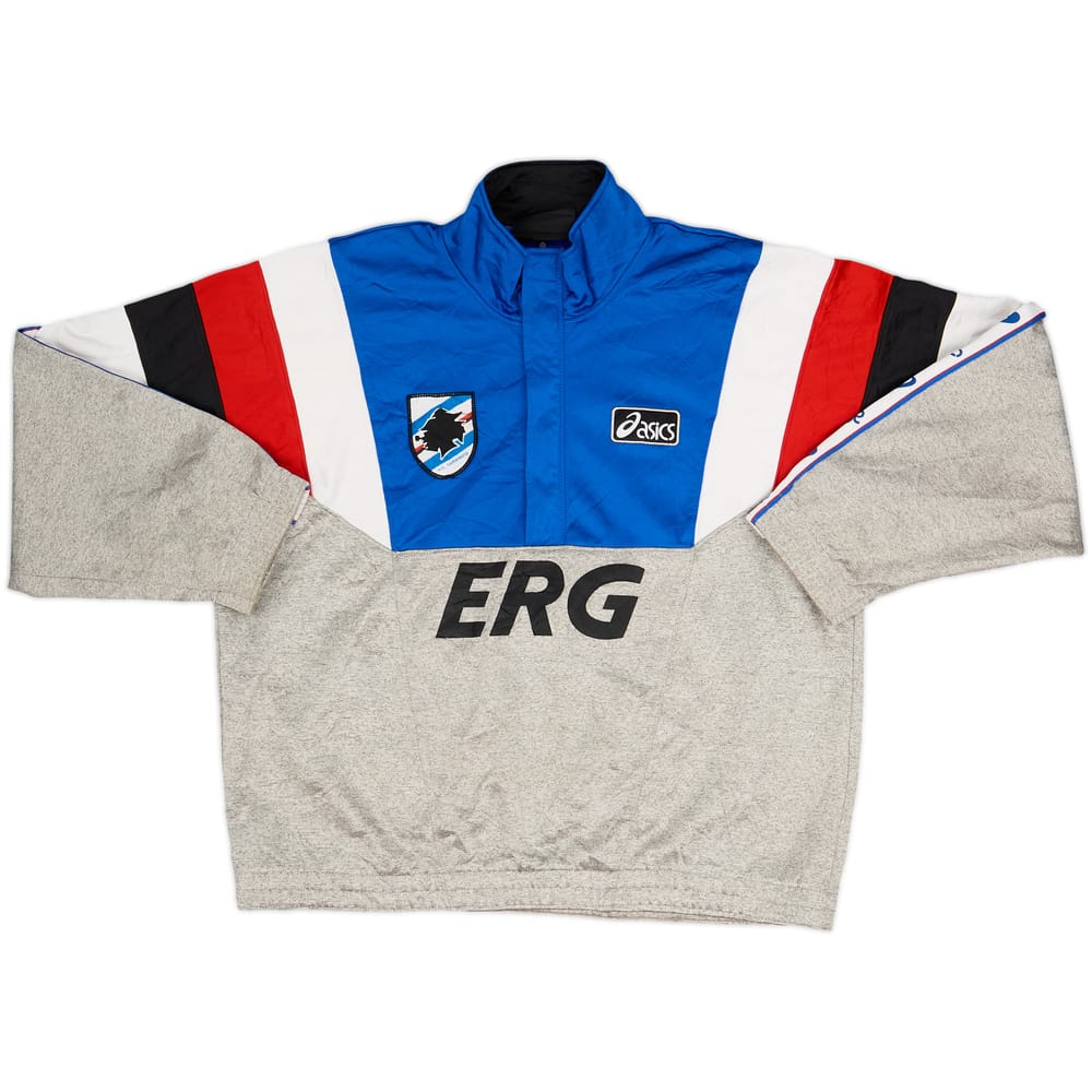 Chaqueta de chándal Asics de la Sampdoria 1993-94 - 8/10 - (S)