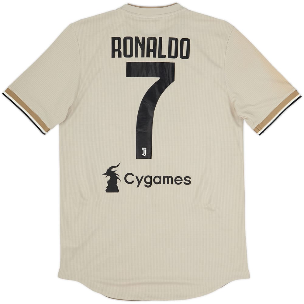 2018-19 Juventus Authentic Away Shirt Ronaldo #7 - 7/10 - (M)