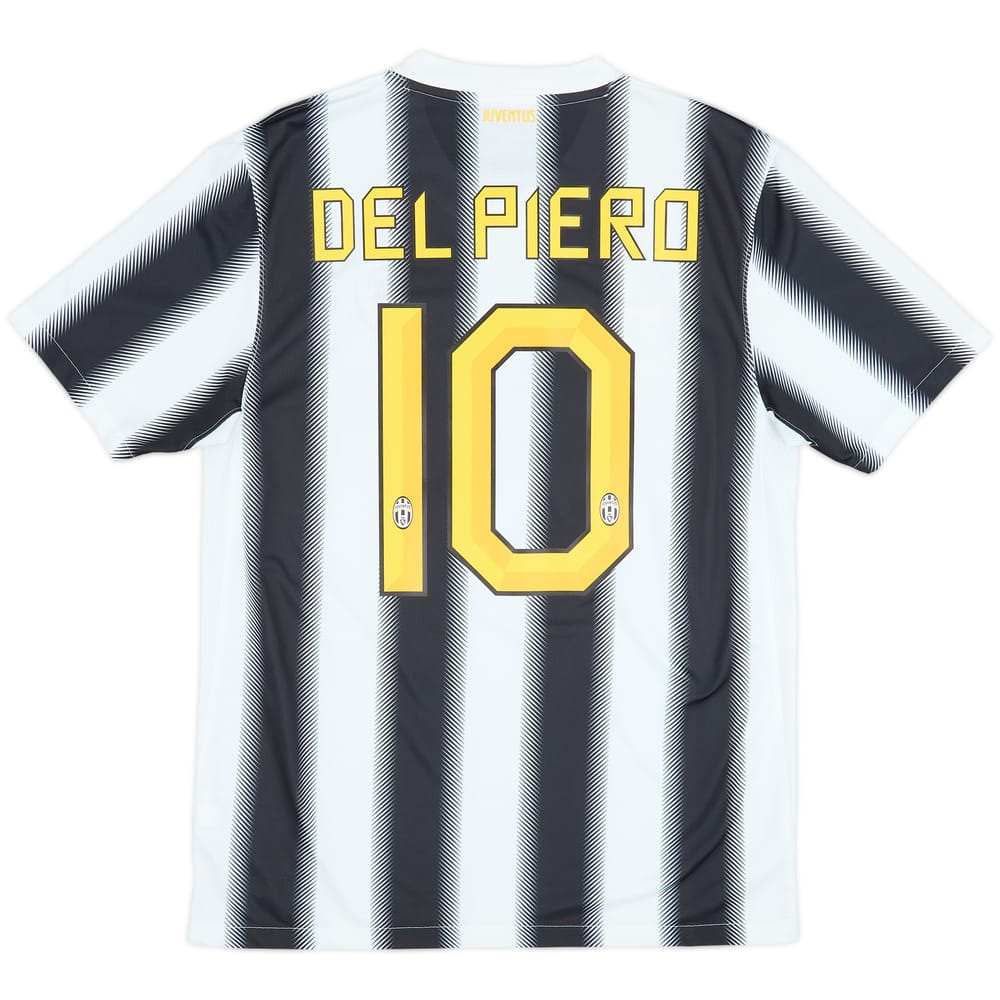 2011-12 Juventus Home Shirt Del Piero #10 - 9/10 - (M)