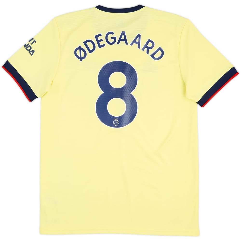 2021-22 Arsenal Away Shirt Odegaard #8 - 8/10 - (L)