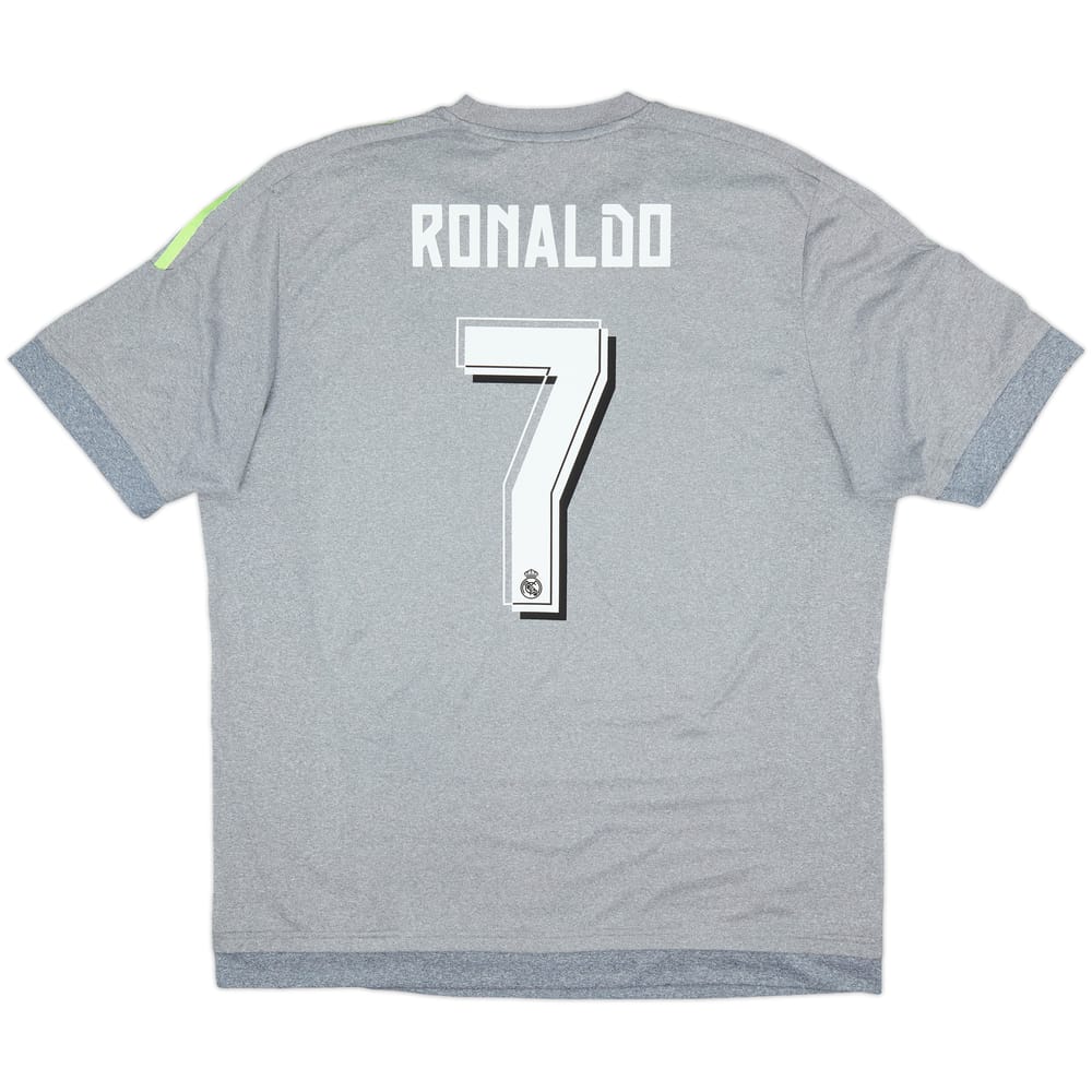 2015-16 Real Madrid Away Shirt Ronaldo #7 - 7/10 - (XL)