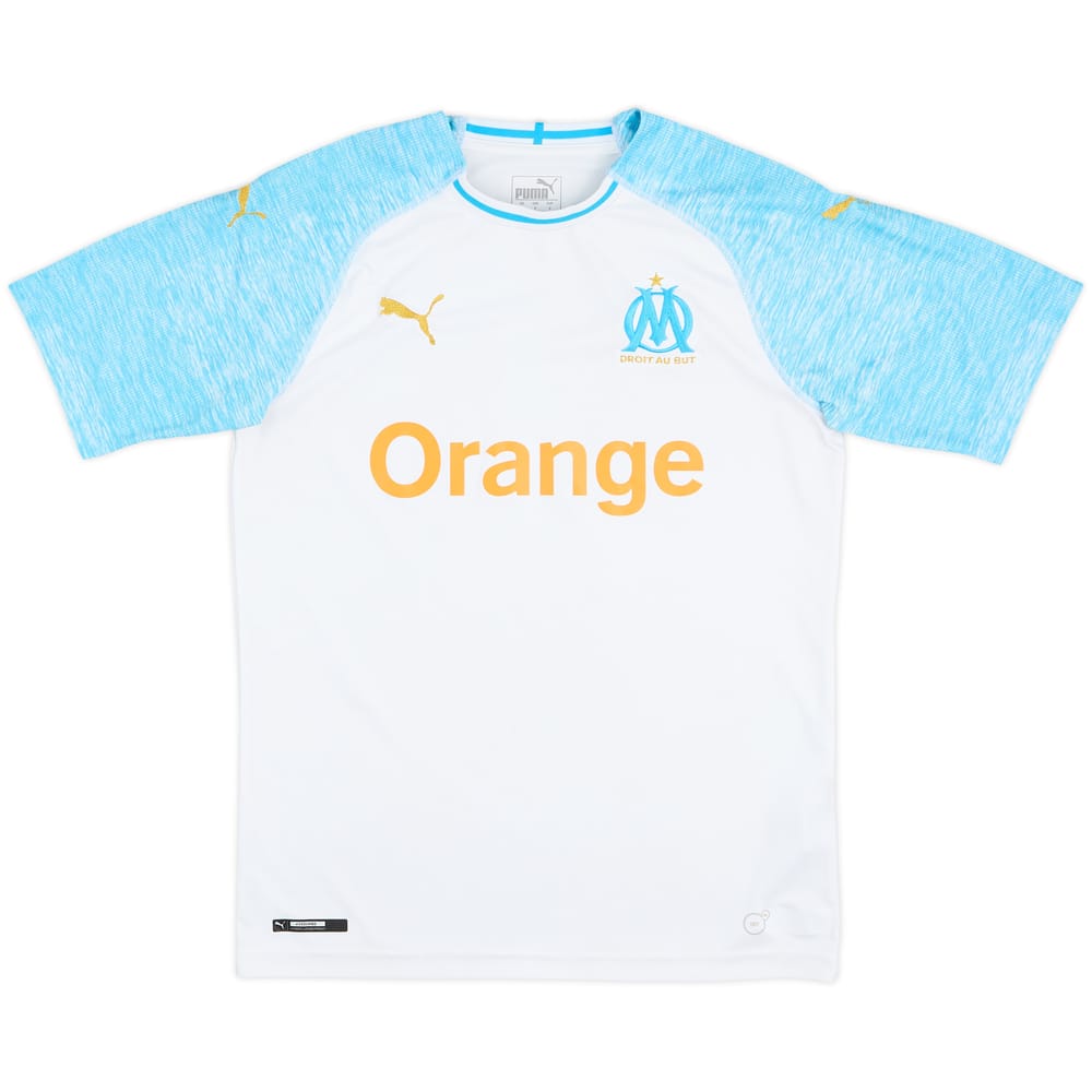 2018-19 Olympique Marseille Home Shirt - 6/10 - (S)