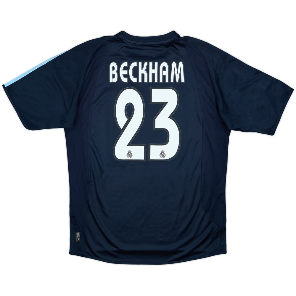 2003-04 Real Madrid Away Shirt Beckham #23 - 8/10 - (S)