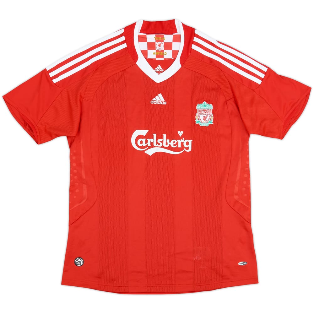 2008-10 Liverpool Home Shirt - 9/10 - (Women's L)