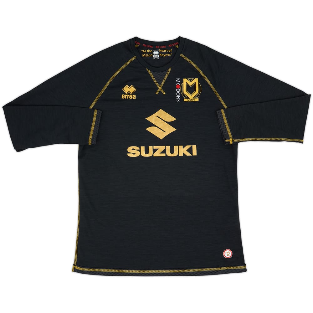 2016-17 MK Dons Third L/S Shirt - 8/10 - (XL)