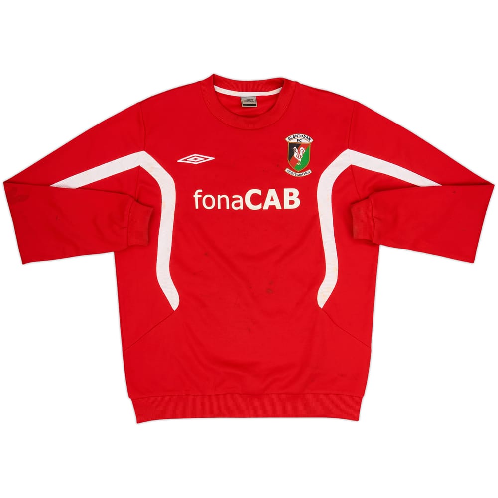 2008-09 Glentoran Umbro Sweat Top - 7/10 - (L)