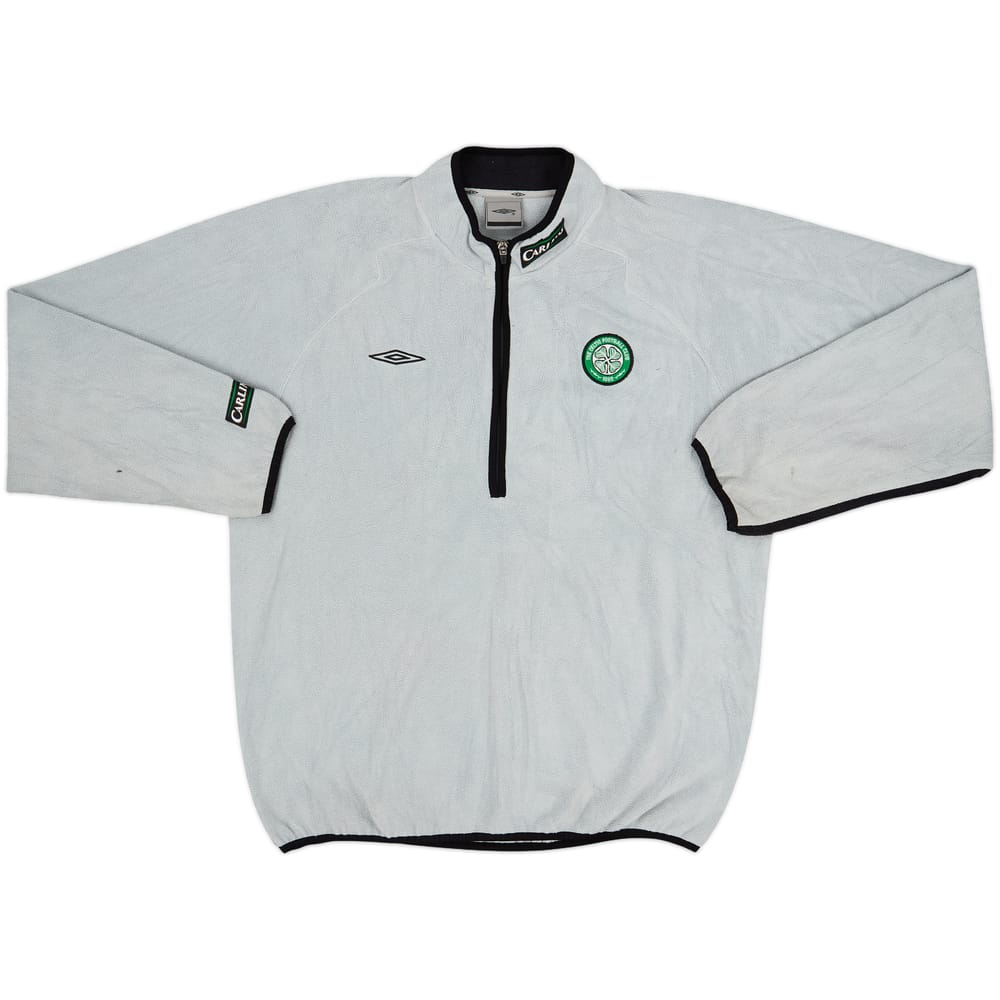2004-05 Celtic Umbro 1/2 Zip Fleece Top - 8/10 - (XL)