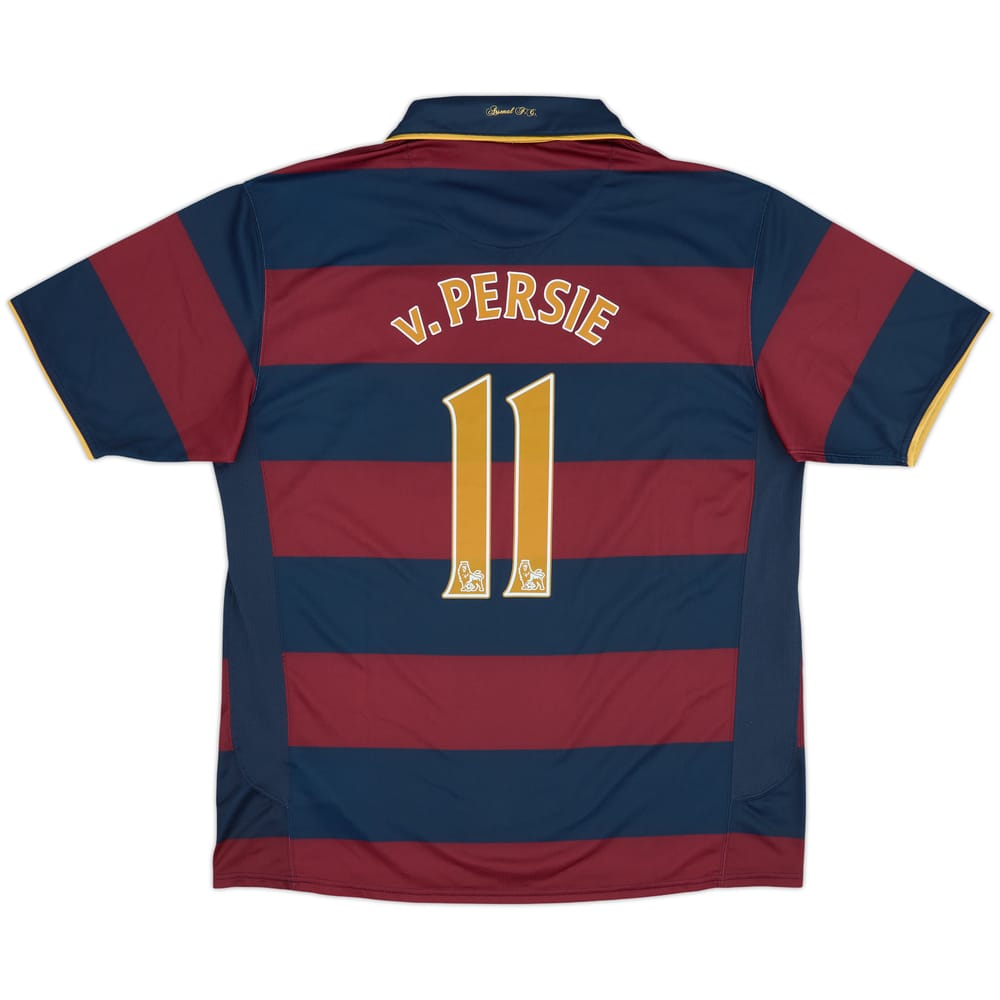 Camiseta de la tercera equipación del Arsenal 2007-08 v.Persie #11 - 7/10 - (XL)