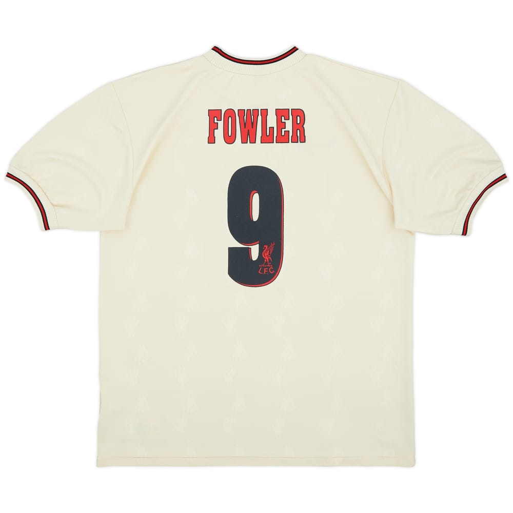 1996-97 Liverpool Away Shirt Fowler #9 - 9/10 - (XL)