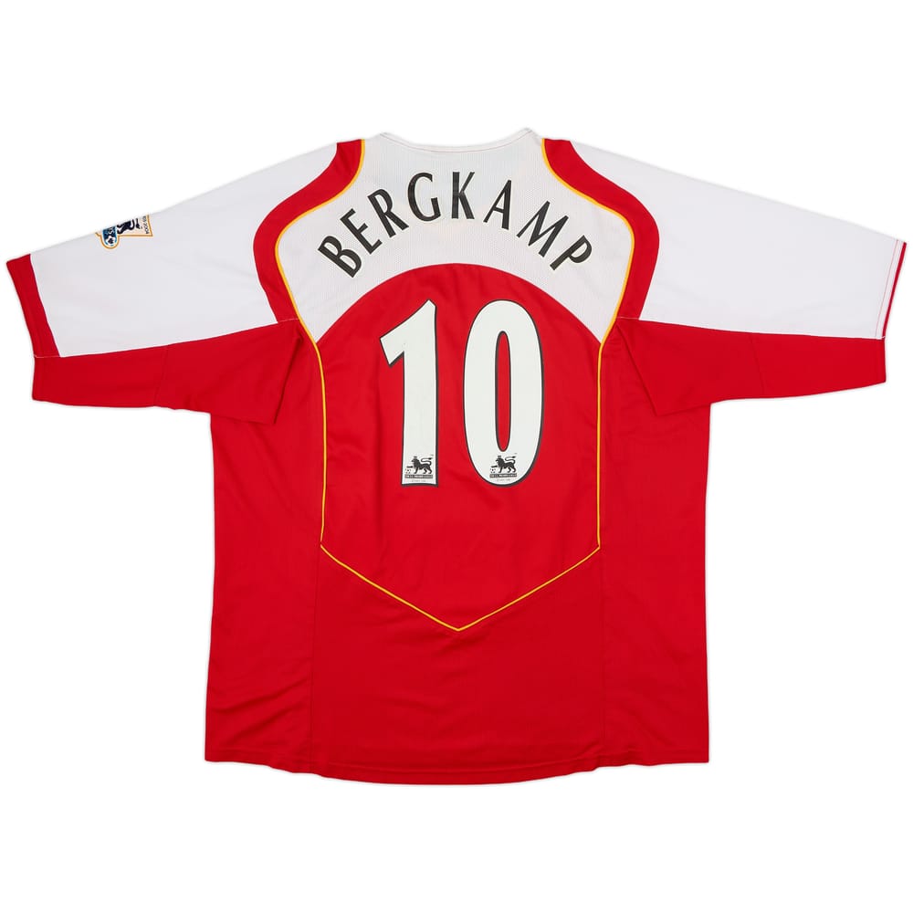 2004-05 Arsenal Home Shirt Bergkamp #10 - 8/10 - (XXL)