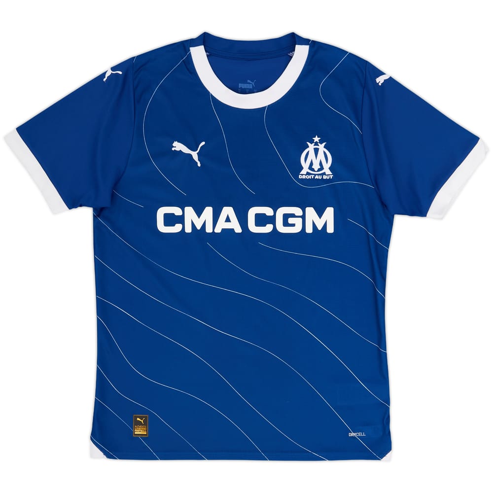 2023-24 Olympique Marseille Away Shirt - 10/10 - (M)