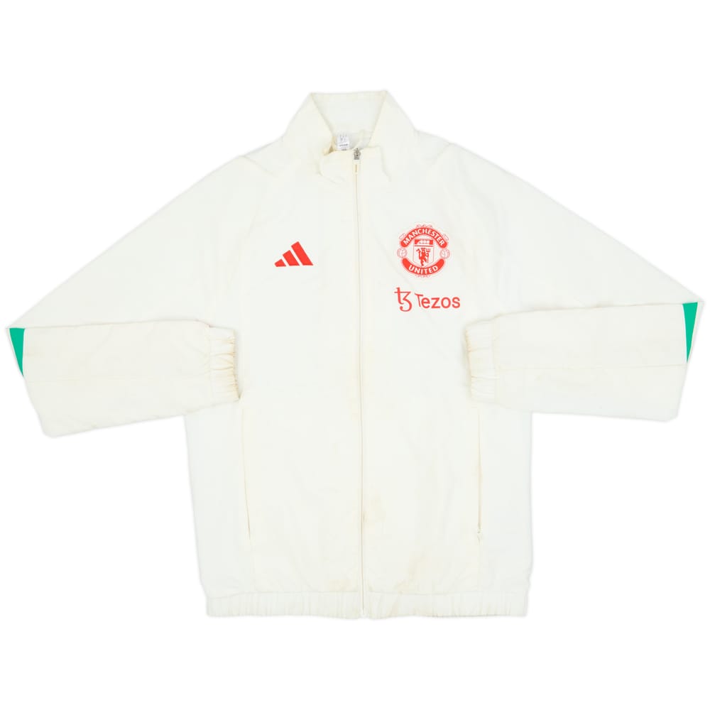 2023-24 Manchester United adidas Track Jacket - 5/10 - (S)