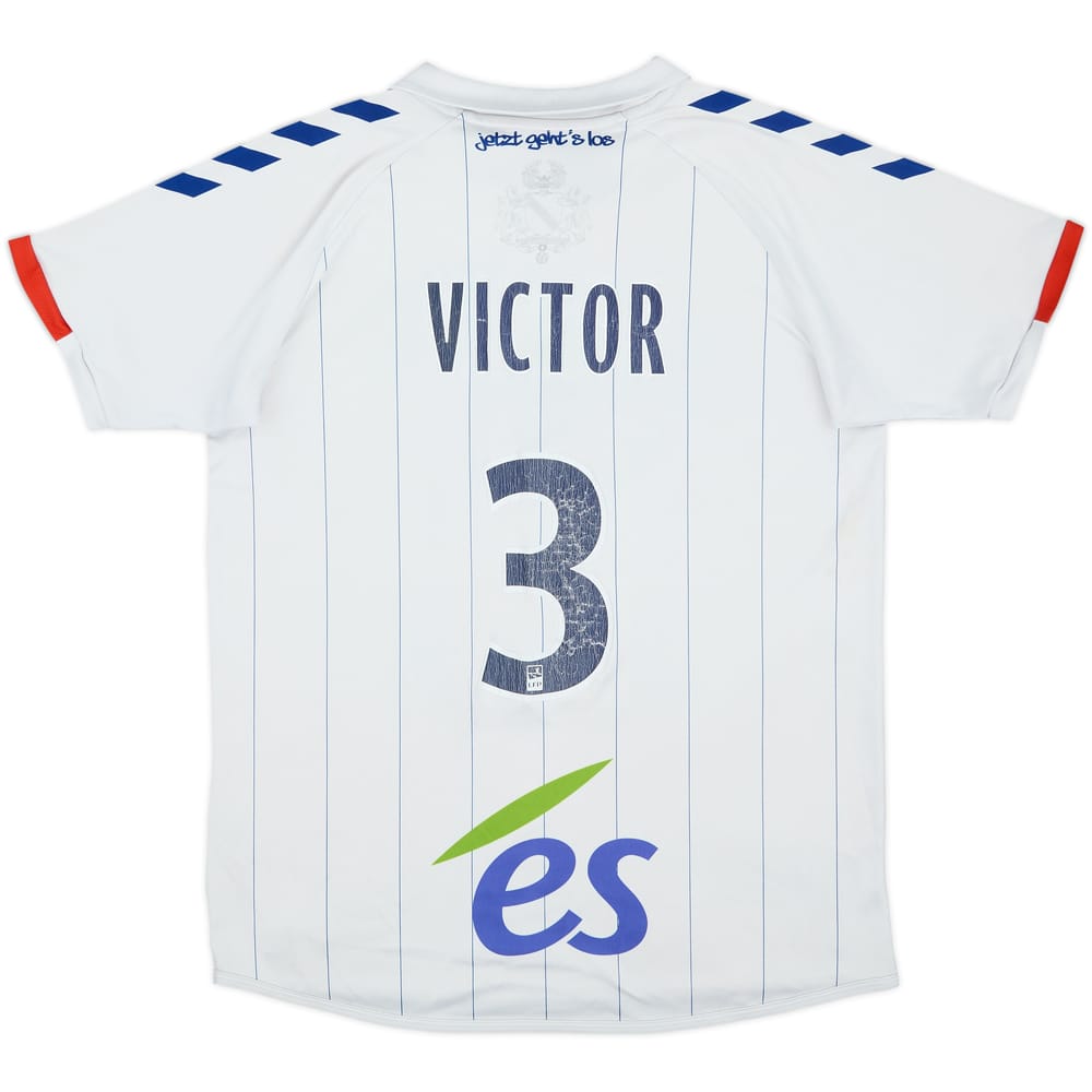 2016-17 Strasbourg Away Shirt Victor #3 - 6/10 - (L)