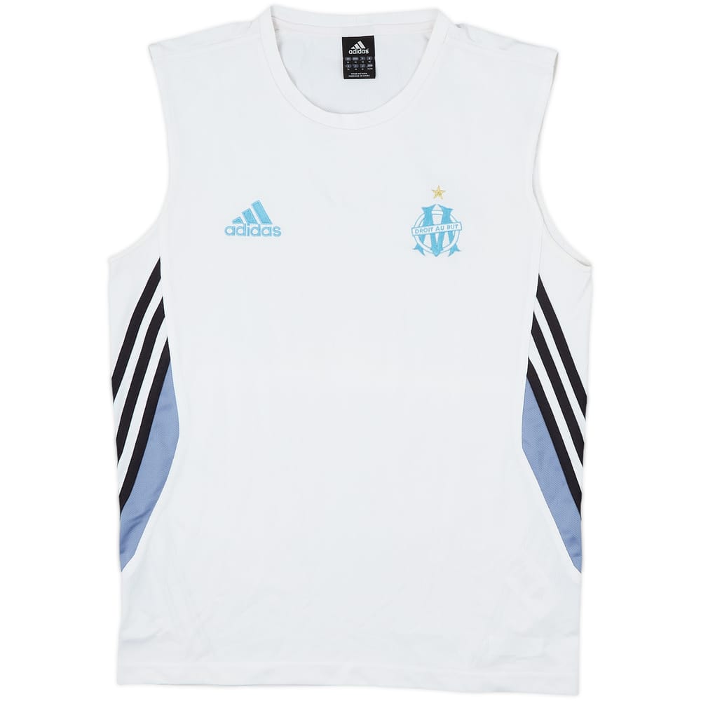 2003-04 Marseille adidas Training Vest - 7/10 - (M)