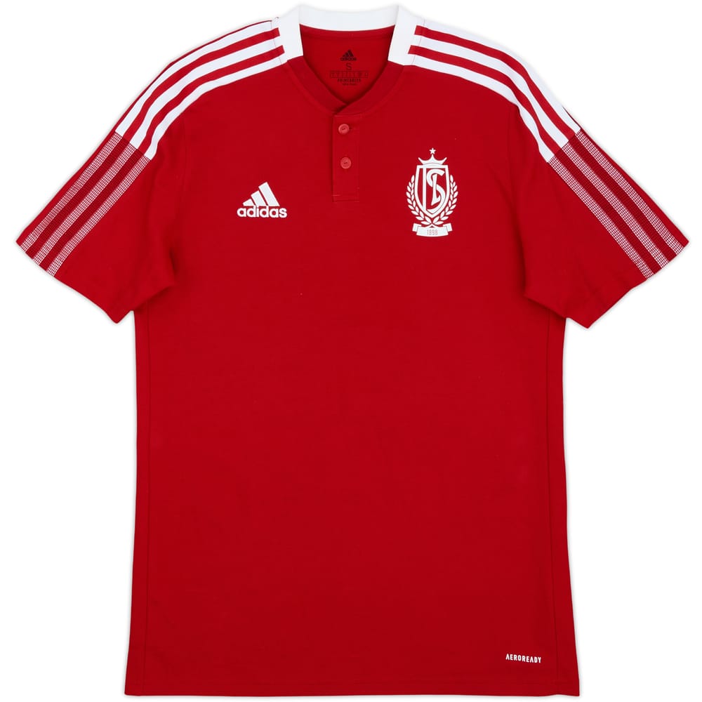 2021-22 Standard Liege adidas Polo - 10/10 - (S)
