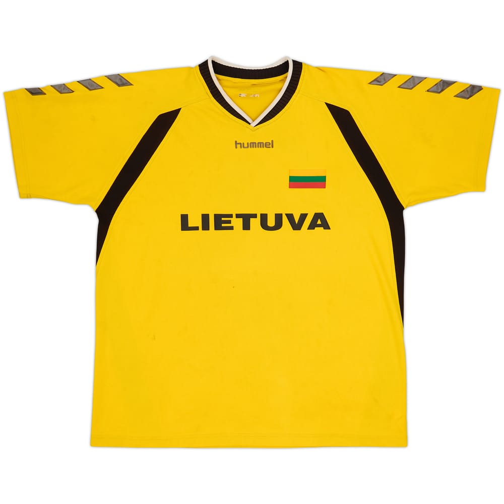 2002-03 Lithuania Hummel Training Shirt - 5/10 - (L/XL)