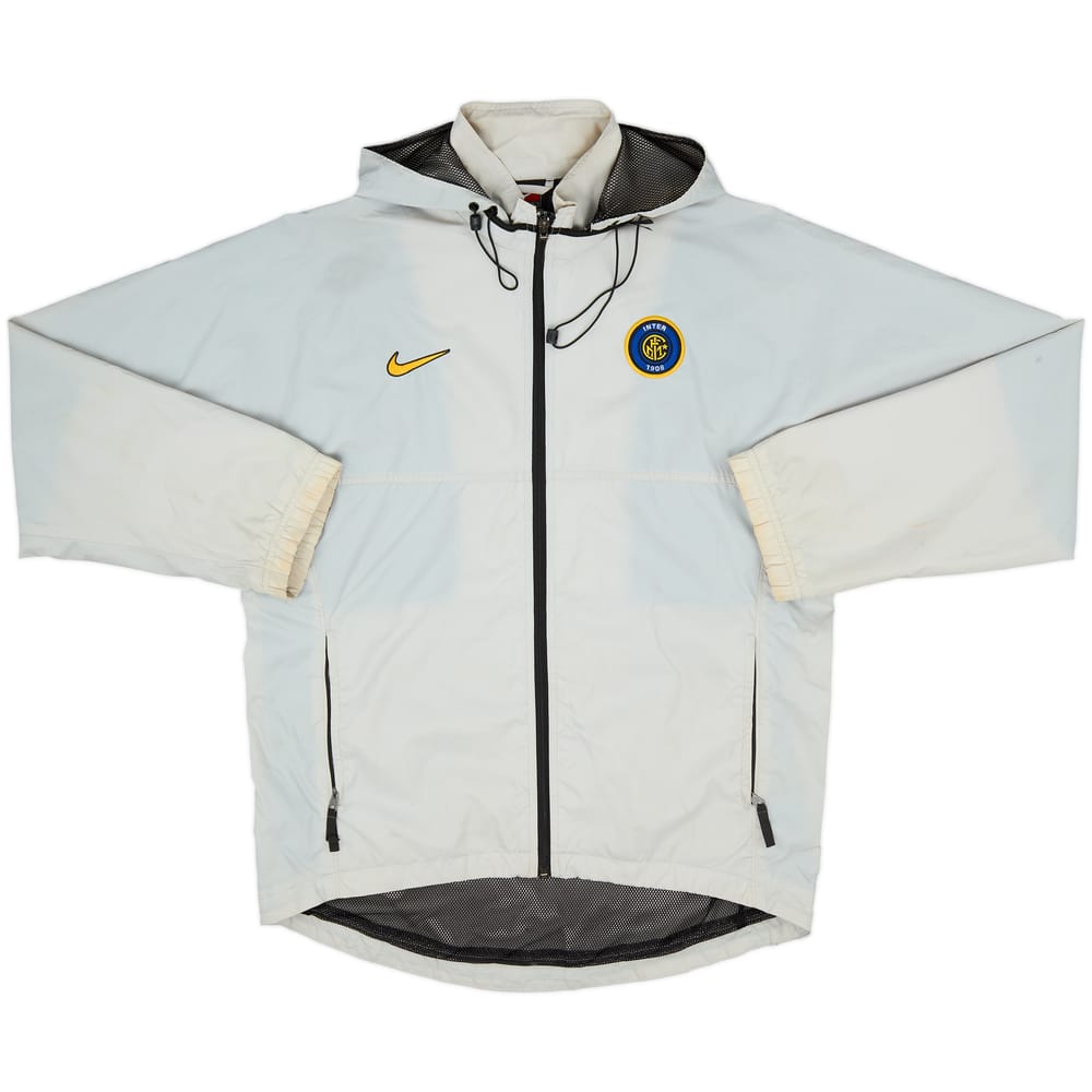 1999-00 Inter Milan Nike Hooded Rain Jacket - 5/10 - (S)