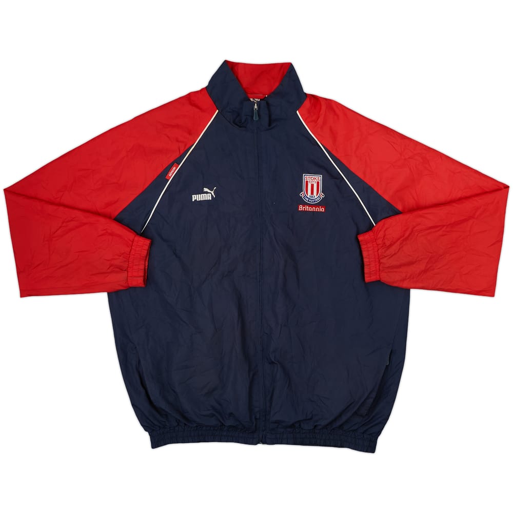 2003-04 Stoke City Puma Track Jacket - 7/10 - (XXL)