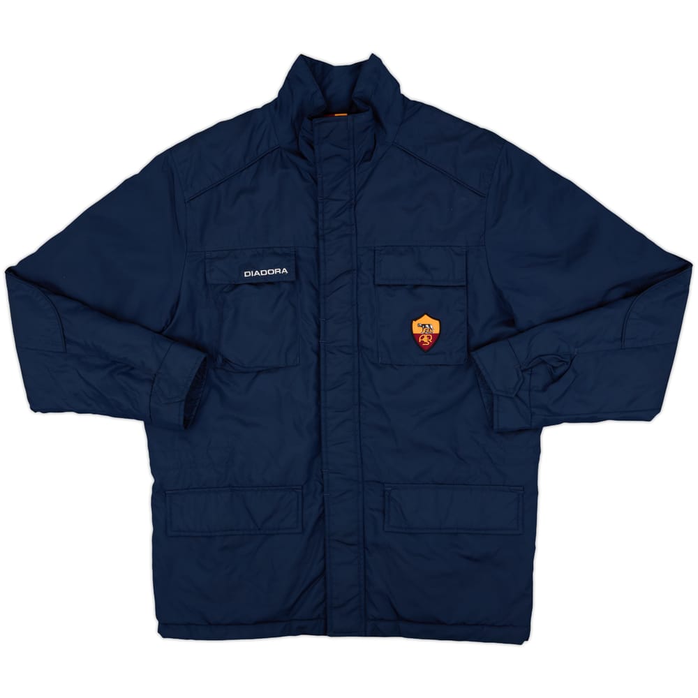 2006-07 Roma Diadora Padded Bench Coat - 9/10 - (M)