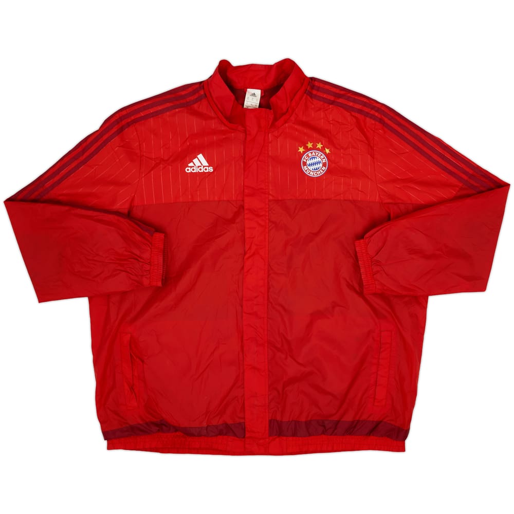 2015-16 Bayern Munich adidas Hooded Rain Jacket - 6/10 - (3XL)