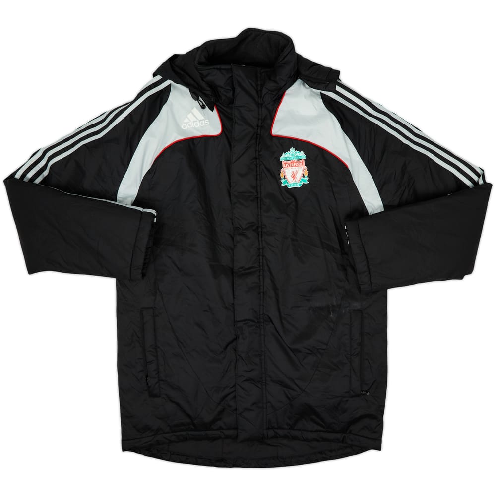 2008-09 Liverpool Abrigo de banquillo acolchado adidas - 7/10 - (S)