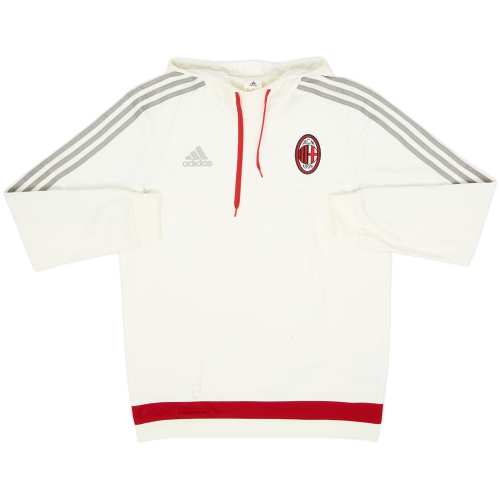 2015-16 AC Milan adidas Hooded Top - 6/10 - (M)