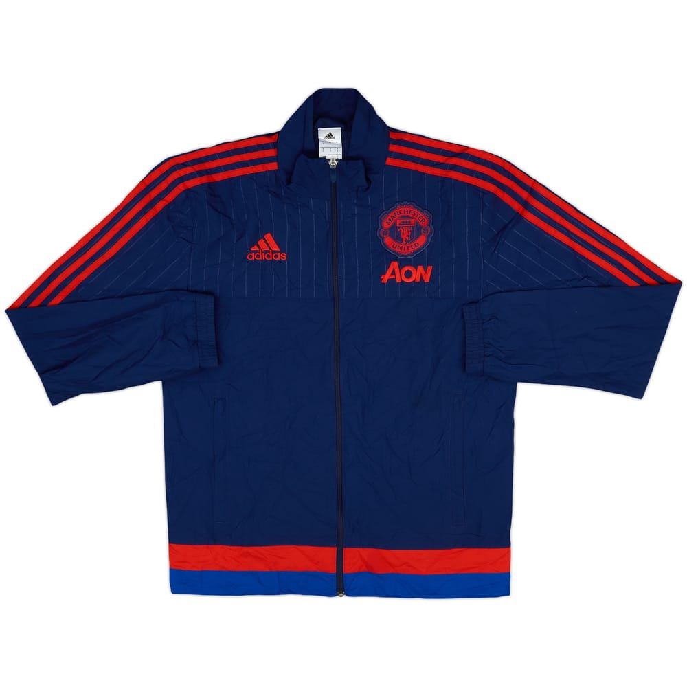 2015-16 Manchester United adidas Track Jacket - 10/10 - (S)