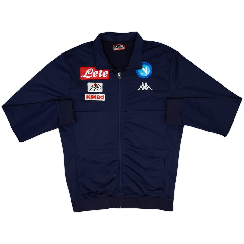 2015-16 Napoli Macron Track Jacket - 6/10 - (XL)