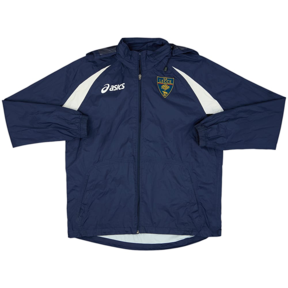 2010-11 Lecce Asics Hooded Track Jacket - 5/10 - (M)