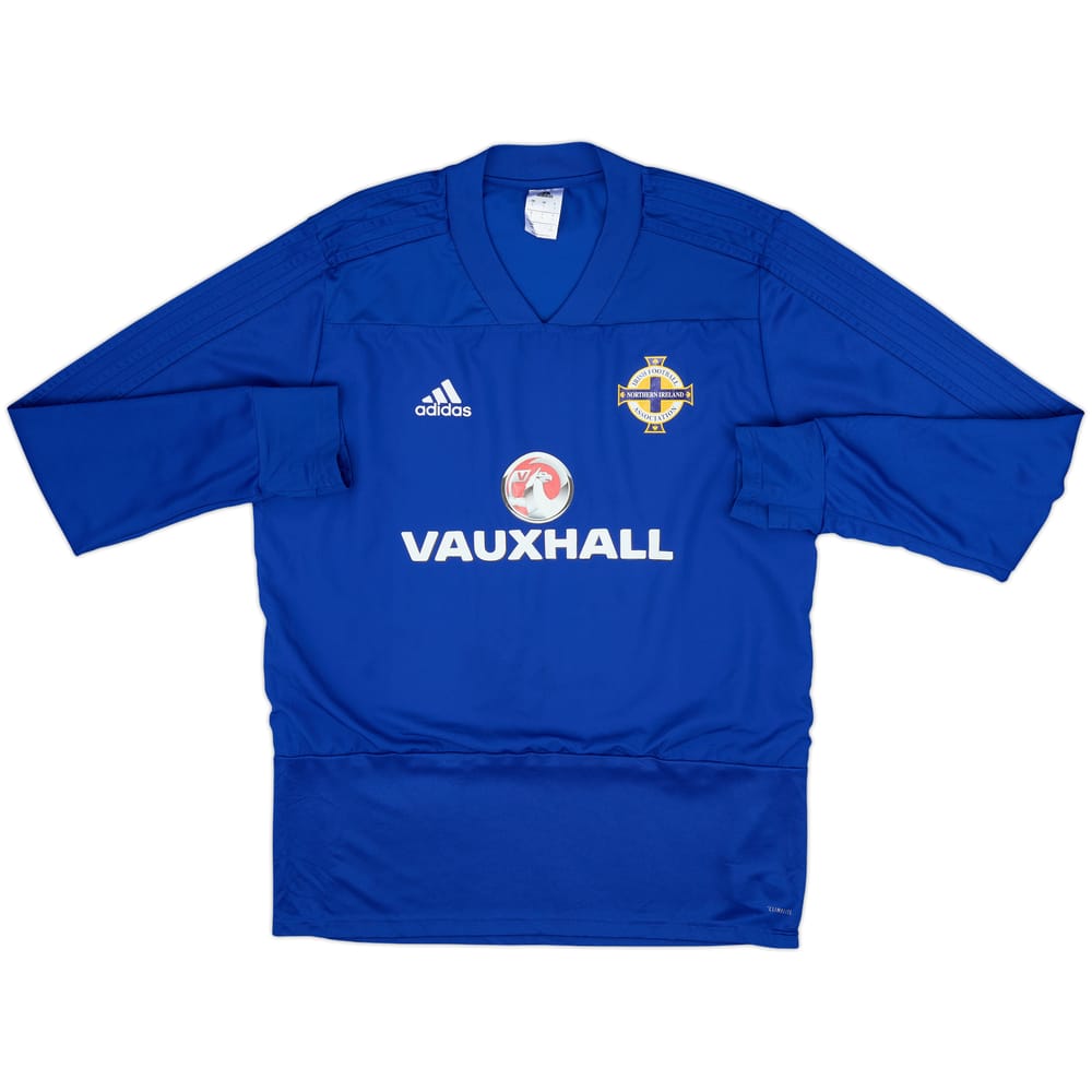 2017-18 Northern Ireland adidas Sweat Top - 6/10 - (L)