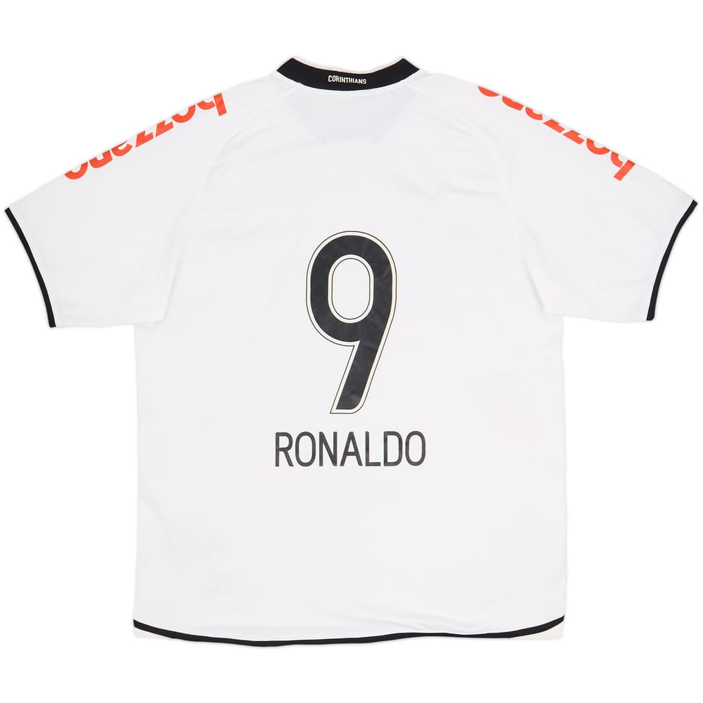 2009 Corinthians Home Shirt Ronaldo #9 - 9/10 - (XL)