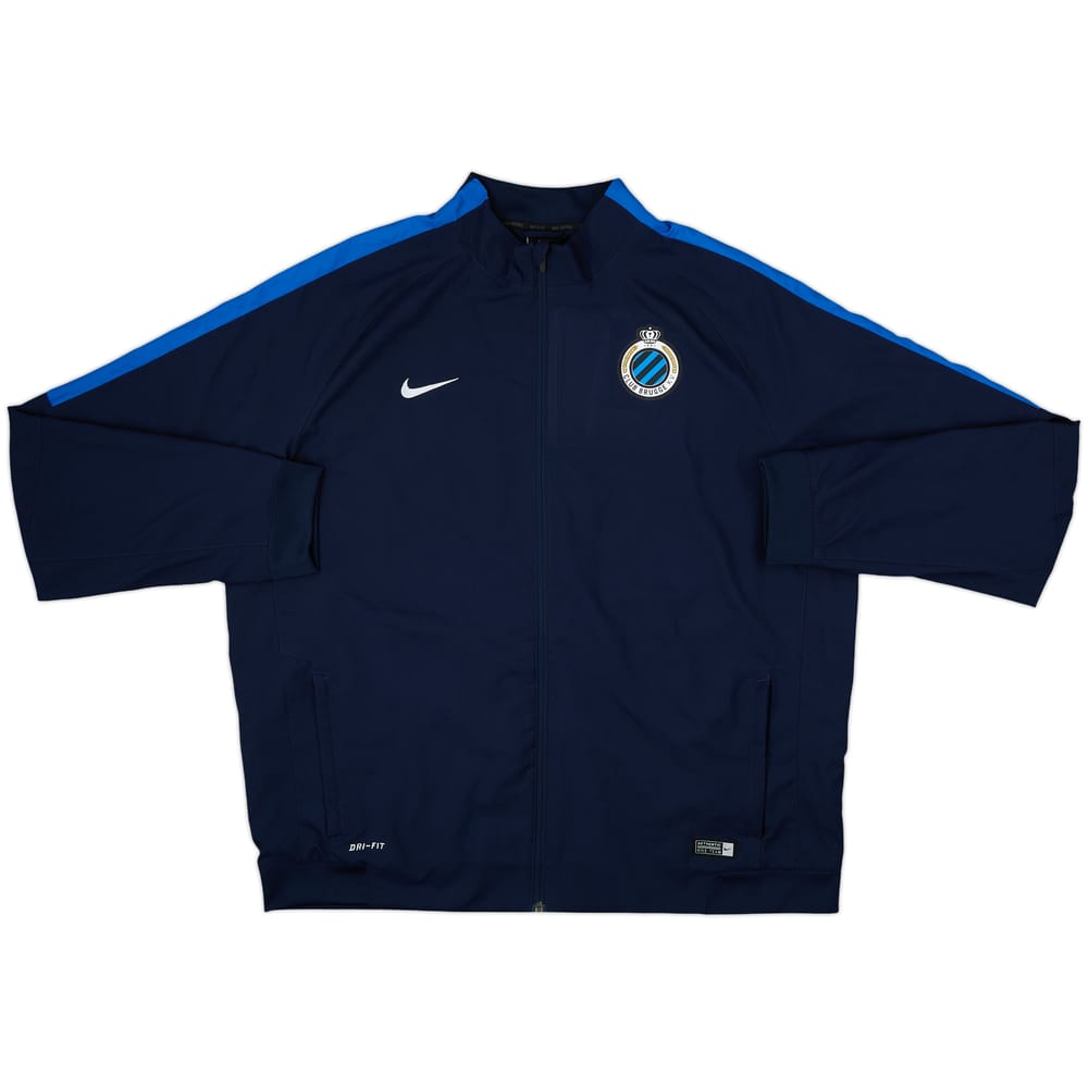 2015-16 Club Brugge Nike Track Jacket - 8/10 - (XXL)