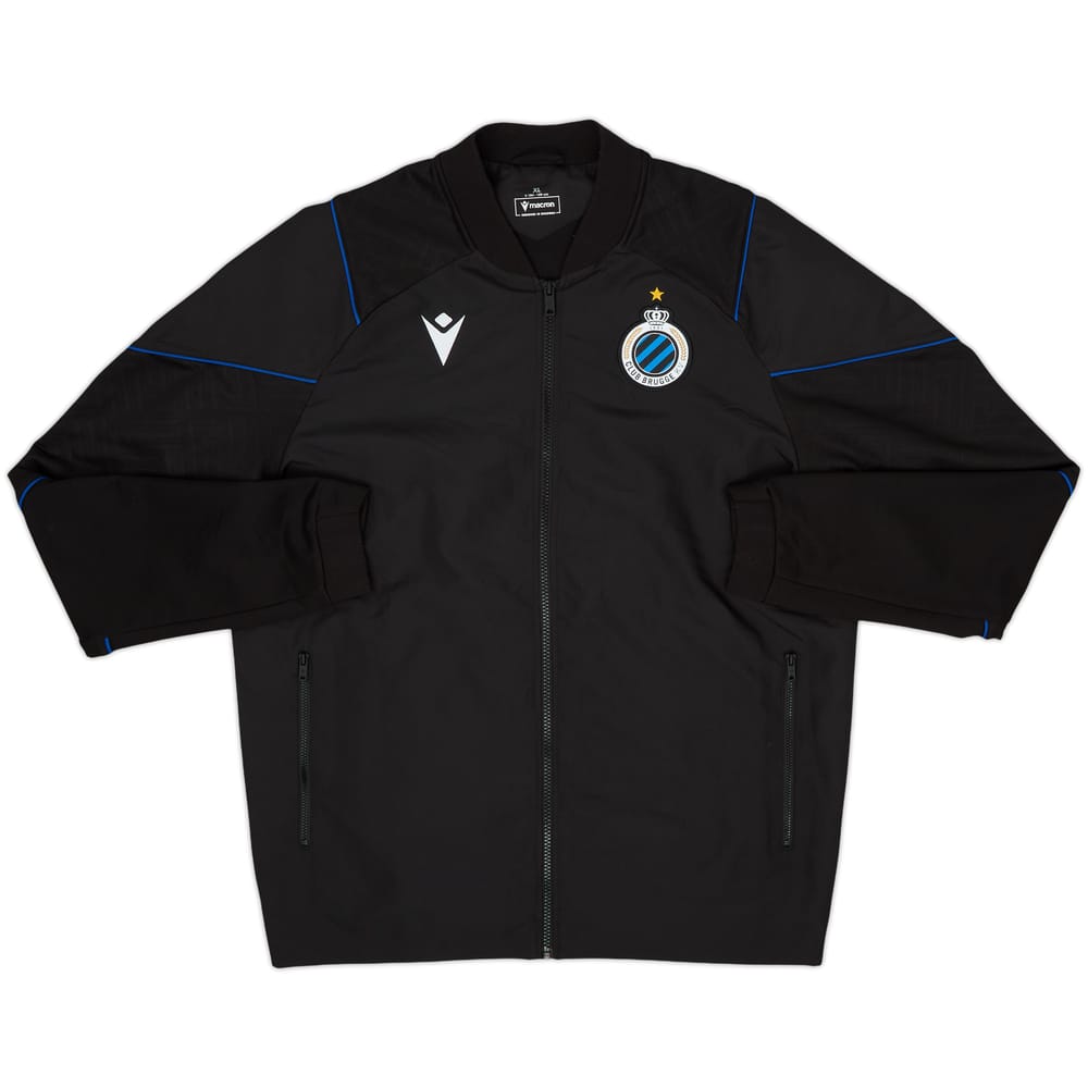 2020-21 Club Brugge Macron Track Jacket - 8/10 - (XL)