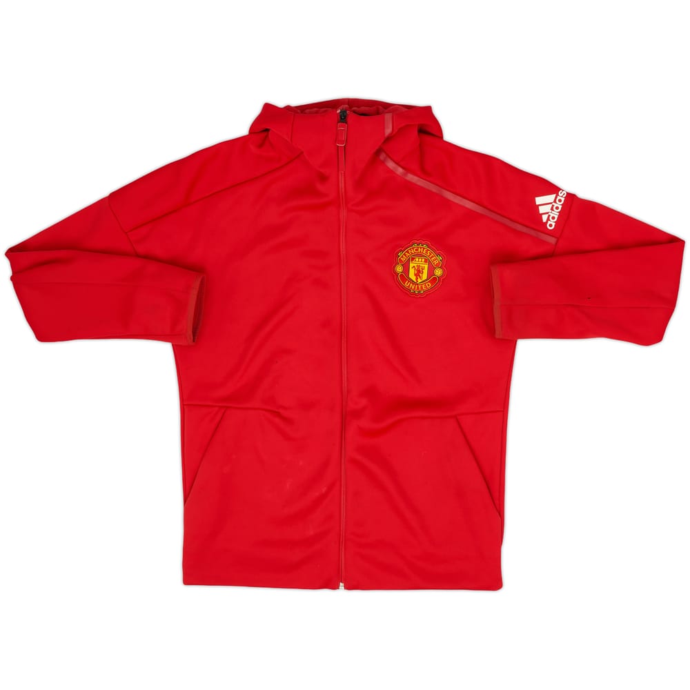 2016-17 Manchester United Nike Hooded Track Jacket - 8/10 - (M)