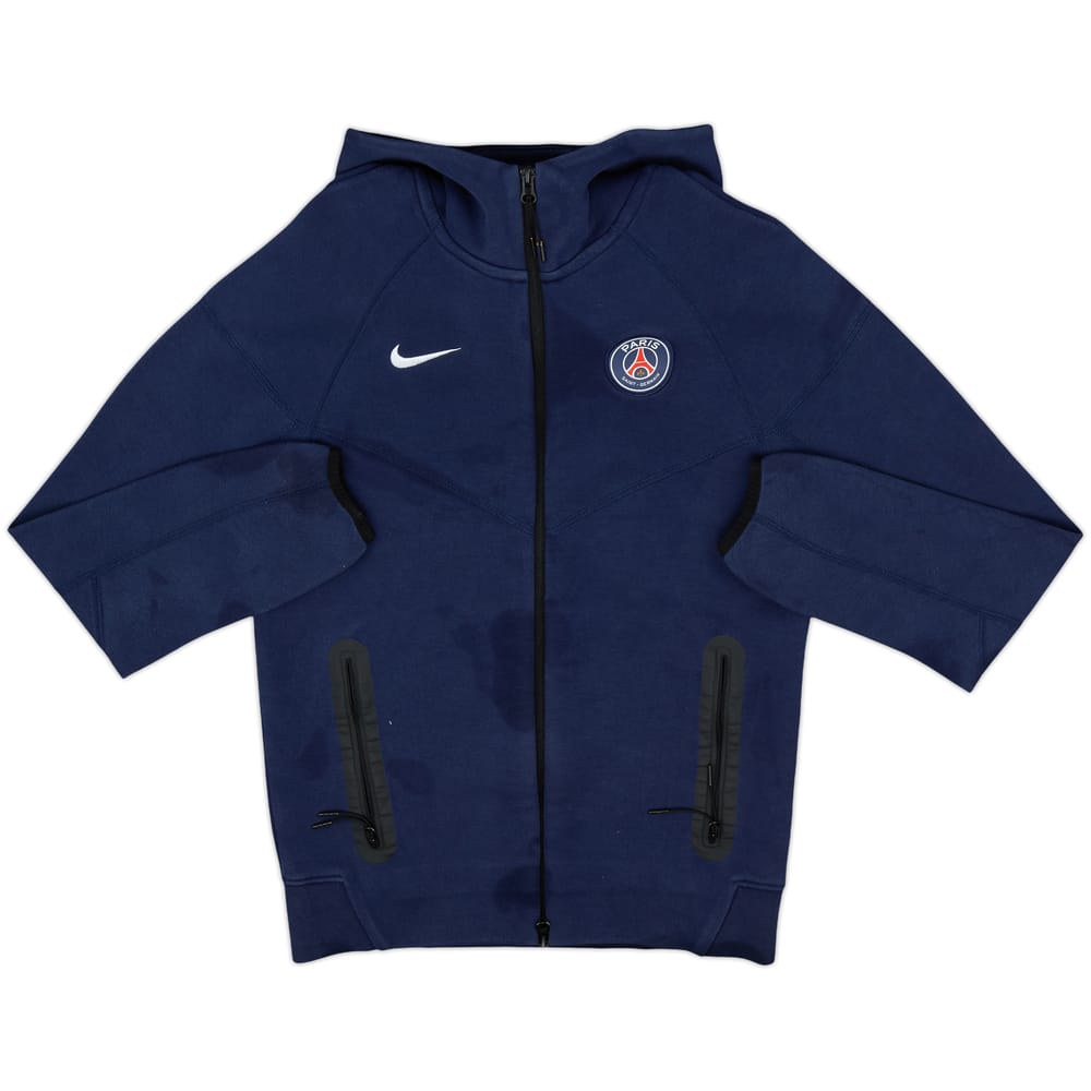 2024-25 Paris Saint-Germain Nike Tech Fleece Hooded Track Jacket - 4/10 - (S)