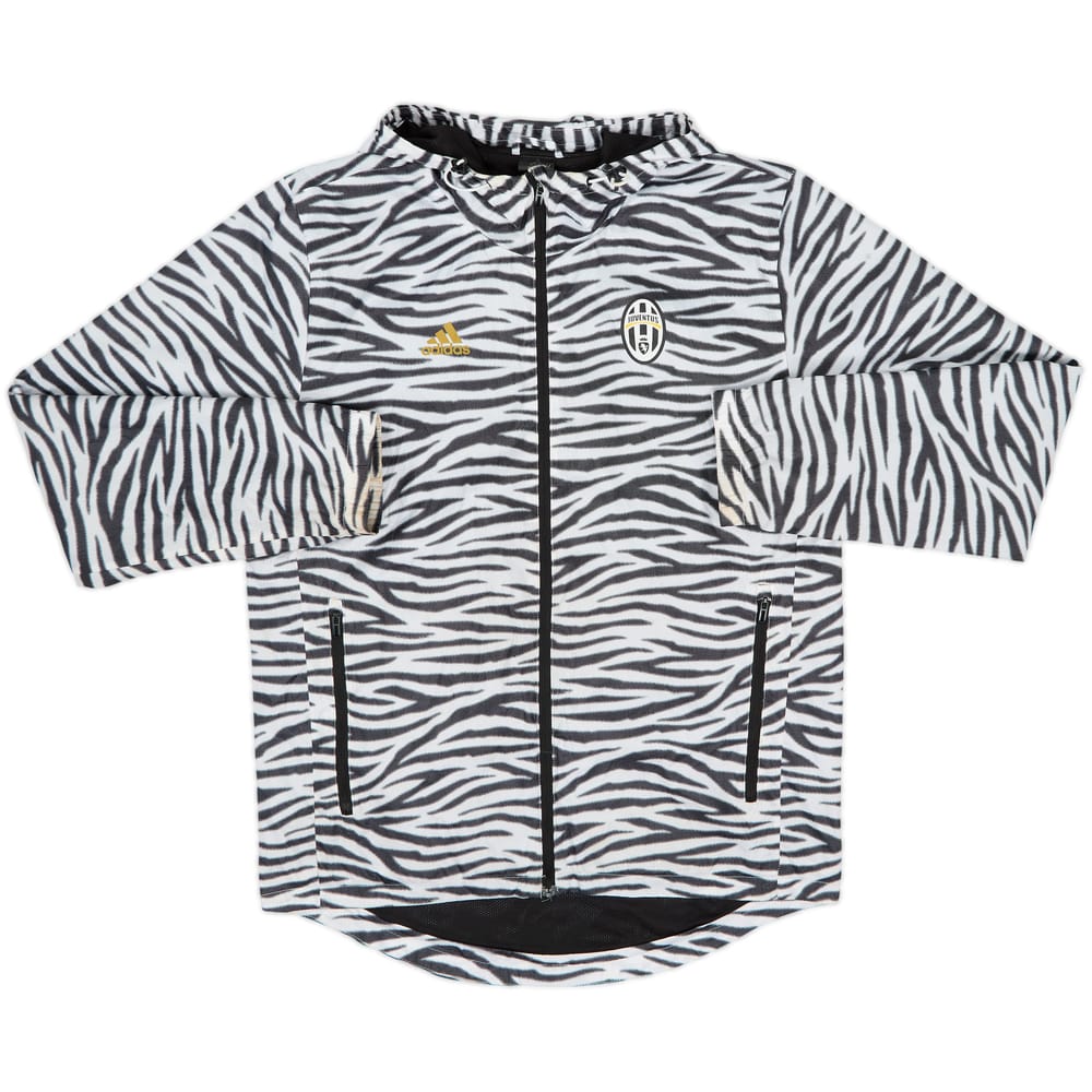 2016-17 Juventus adidas Hooded Track Jacket - 5/10 - (S)