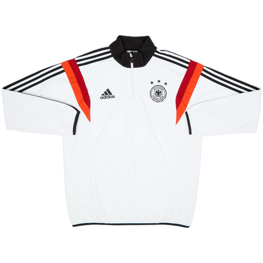 2014-15 Germany adidas 1/4 Zip Fleece Training Top - 8/10 - (L)