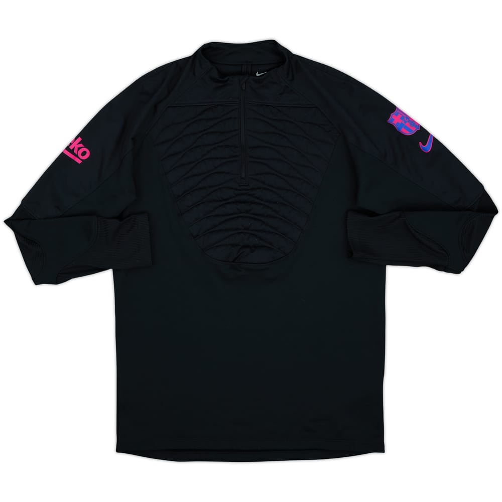 2021-22 Barcelona Nike 1/4 Zip Drill Top - 10/10 - (M)