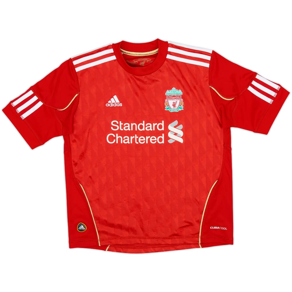 2010-12 Liverpool Home Shirt - 9/10 - (S.Boys)