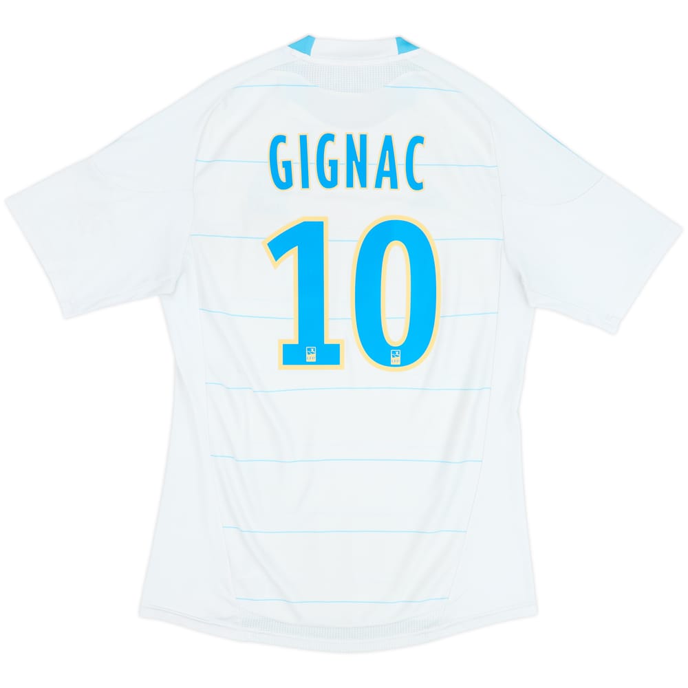 2010-11 Olympique Marseille Home Shirt Gignac #10 - 6/10 - (M)