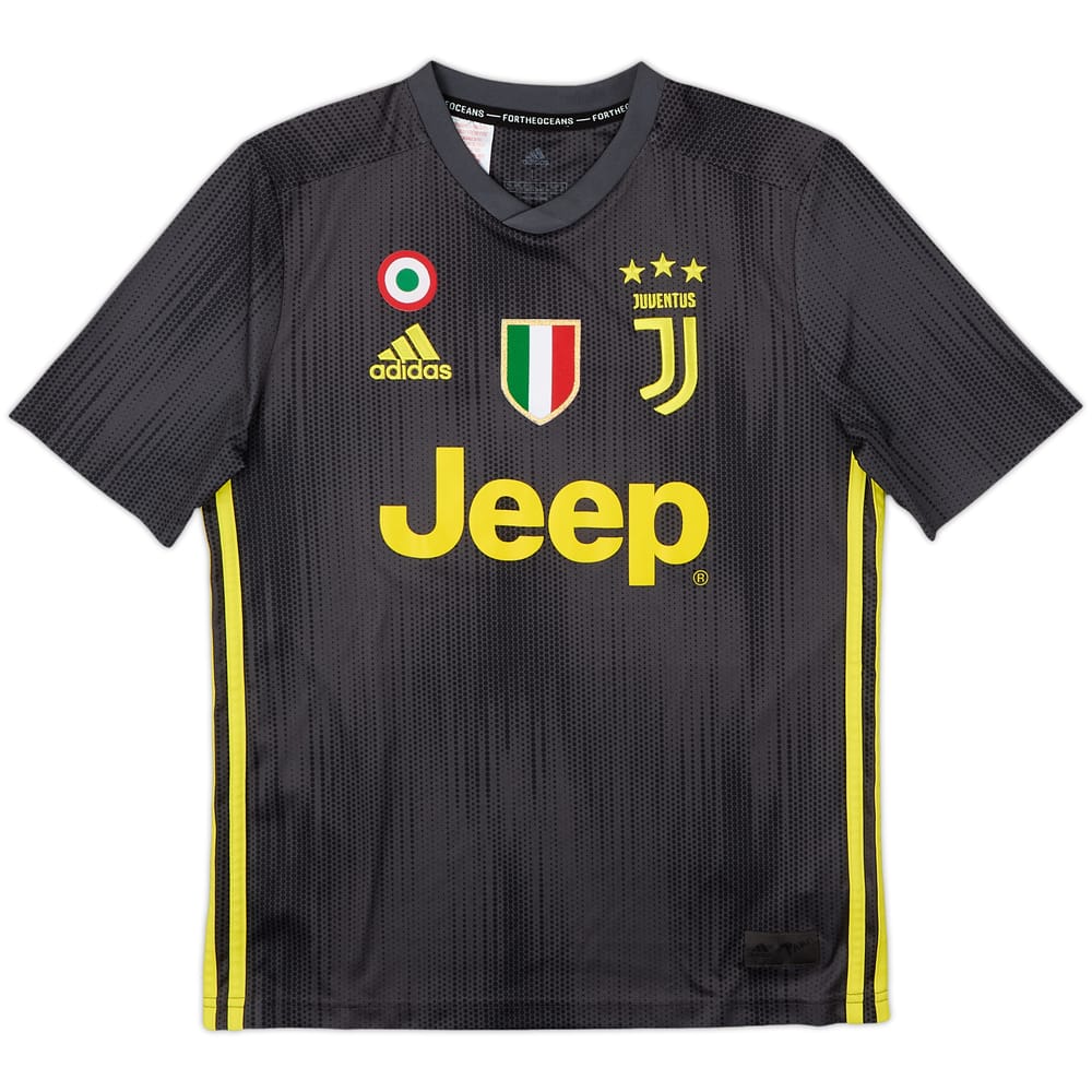 2018-19 Juventus Third Shirt - 10/10 - (L.Boys)