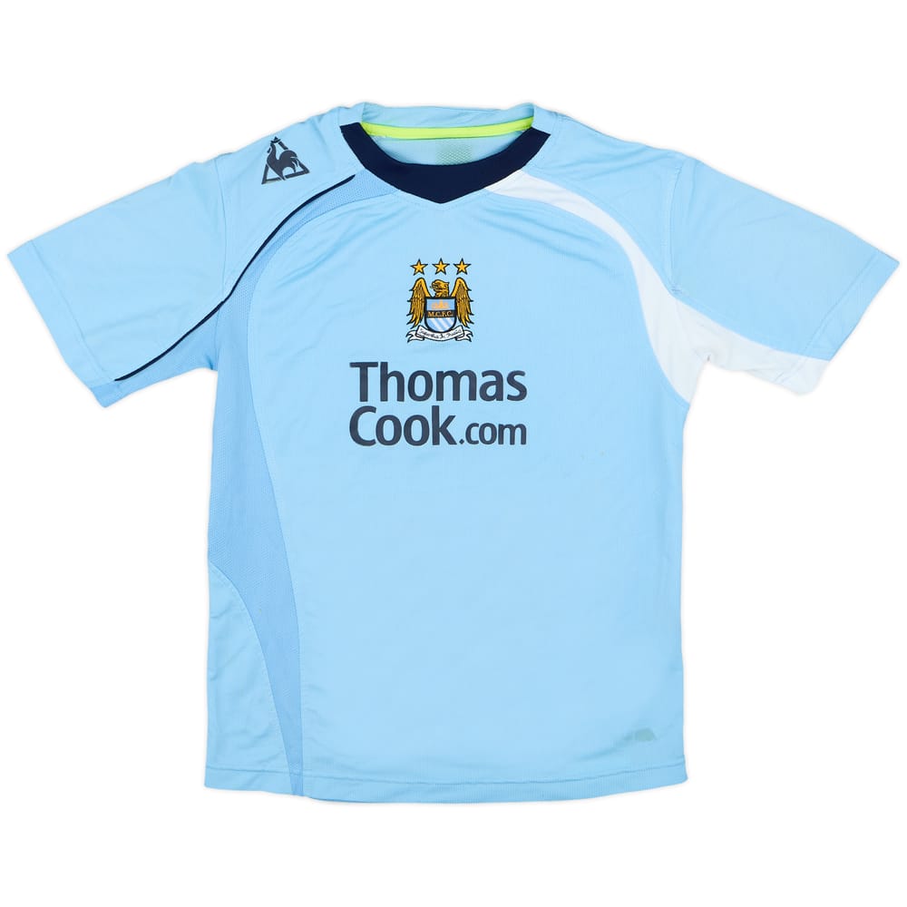 2008-09 Manchester City Home Shirt - 6/10 - (L.Boys)