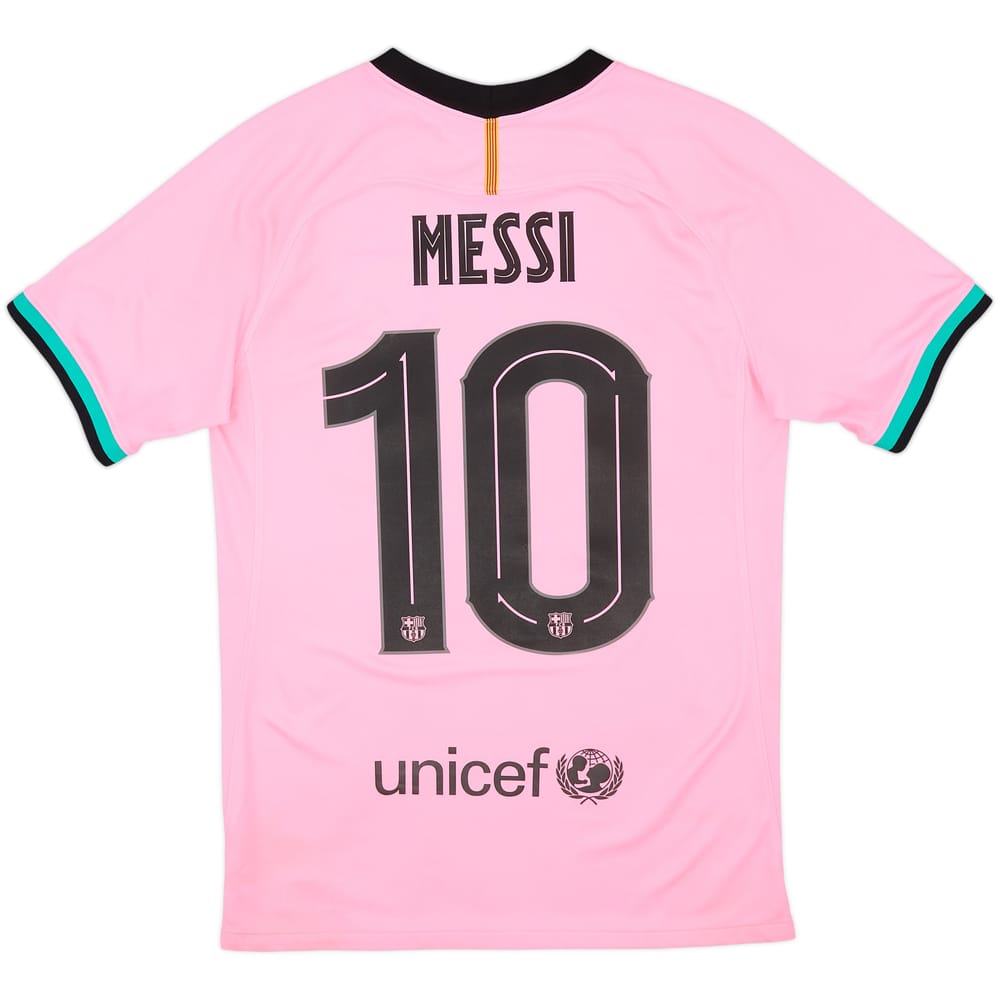 2020-21 Barcelona Third Shirt Messi #10 - 7/10 - (S)