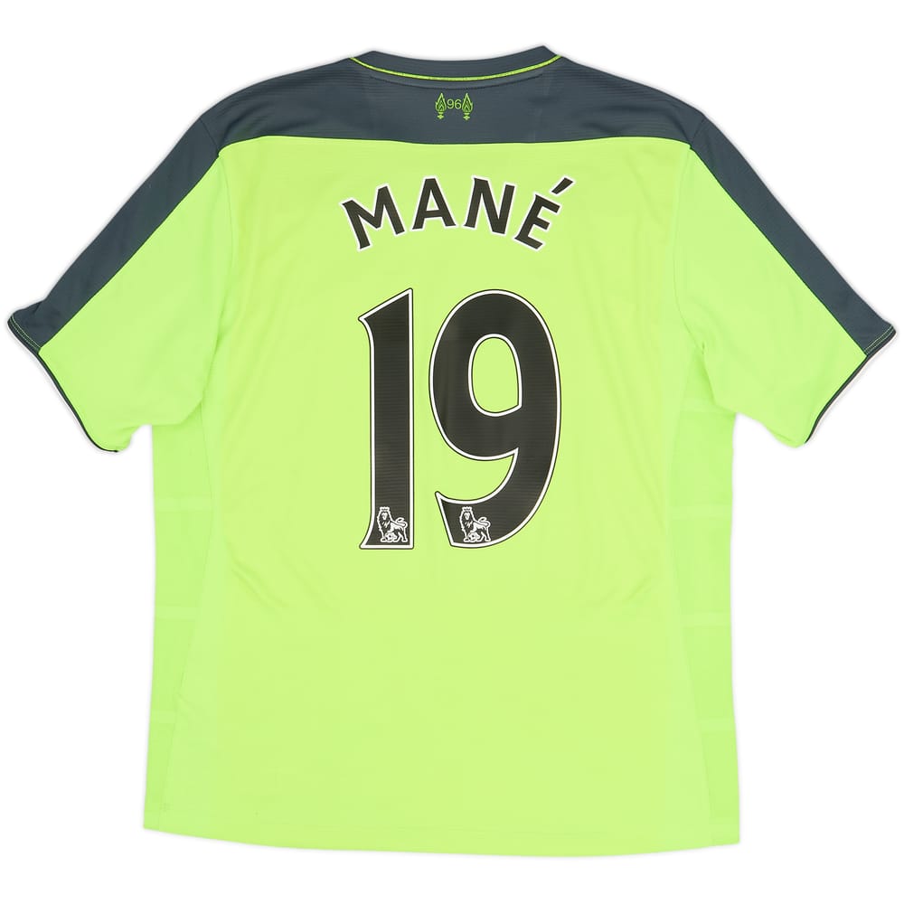 2016-17 Liverpool Third Shirt Mane #19 - 6/10 - (M)
