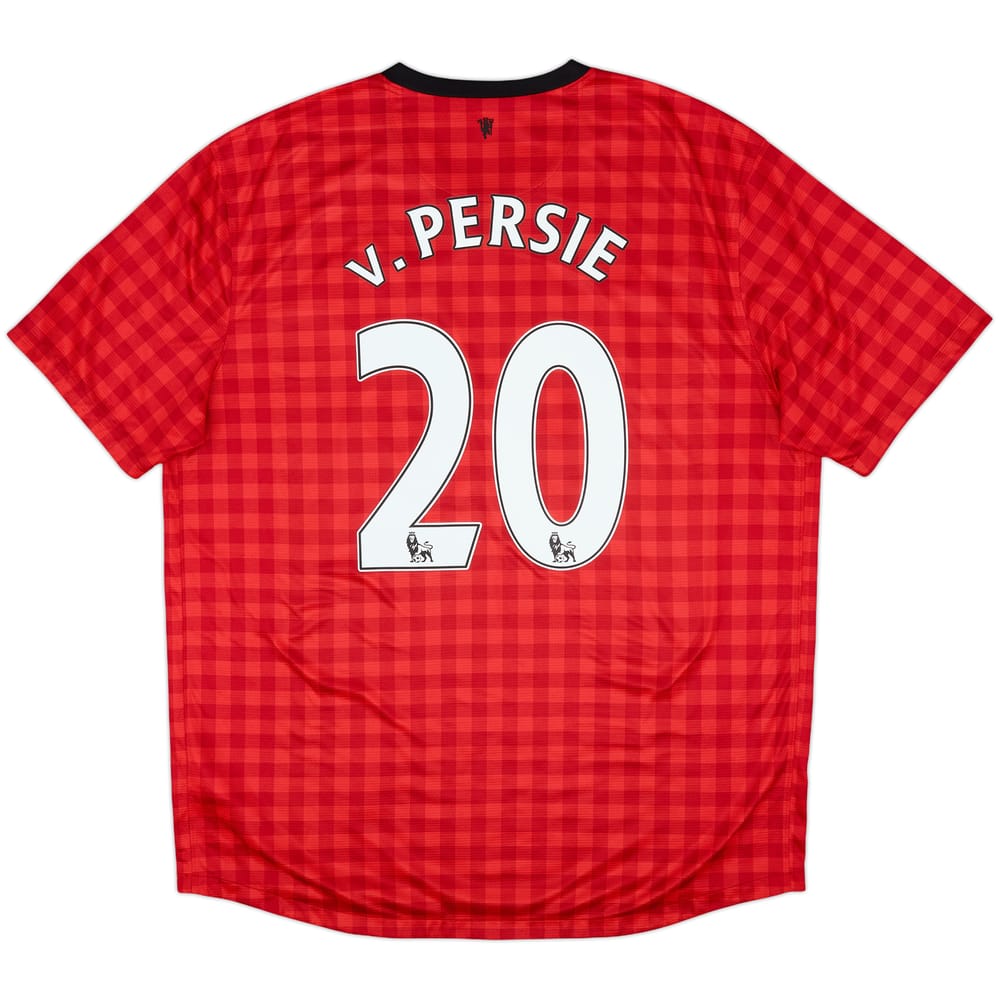 2012-13 Manchester United Home Shirt V.Persie #20 - 8/10 - (XL)