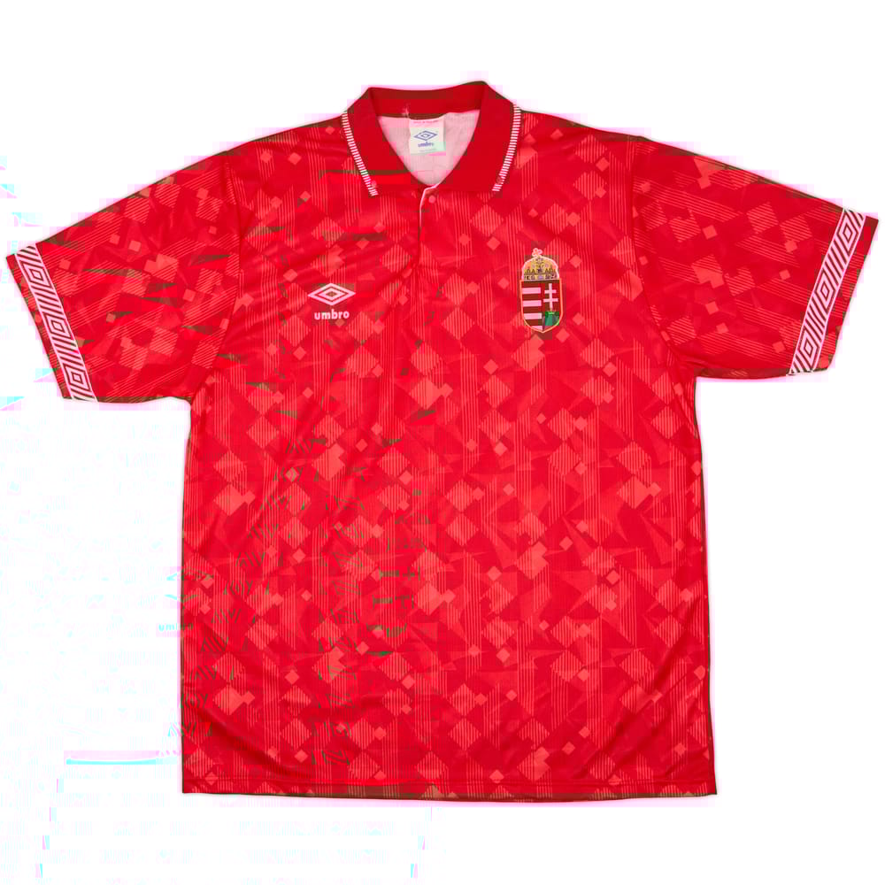 1990-93 Hungary Home Shirt - 10/10 - (L)