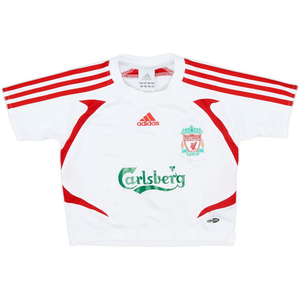 2007-08 Liverpool Away Shirt - 6/10 - (3-4 Years)